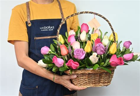 Enviar flores a domicilio .